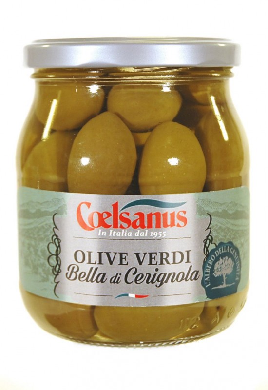 Olives vertes « Bella di Cerignola »